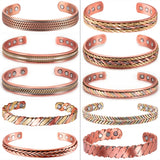Tibetan Copper Magnetic Healing Bracelet for Men and Women
