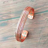 Tibetan Copper Magnetic Healing Bracelet for Men and Women