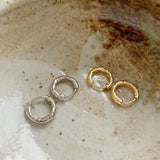 925 Sterling Silver Cartilage Endless Hoop Earrings Tragus Ear Hugging Sleeper