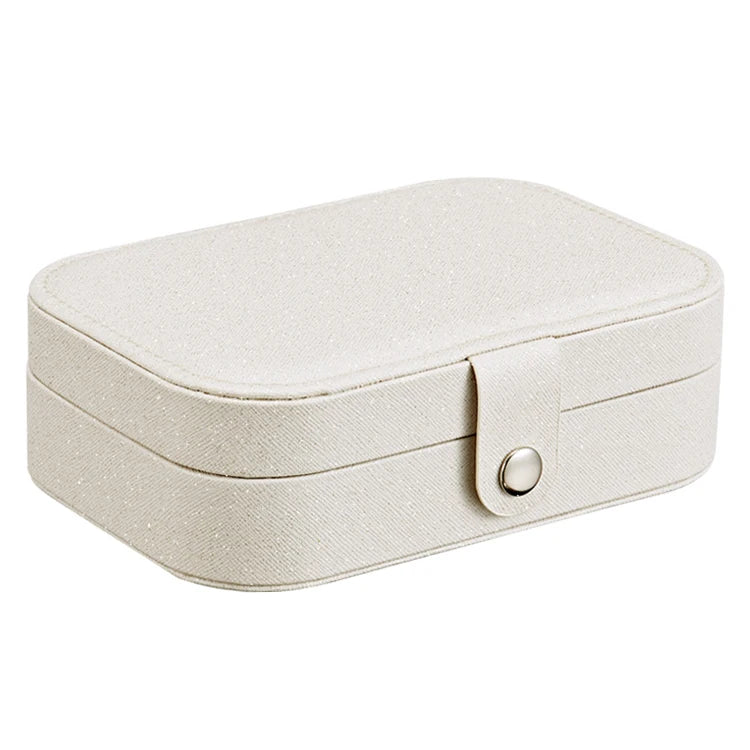 Women Travel Portable Jewelry Box PU Leather Jewelry Storage Boxes Case Holder