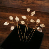 Women U-shaped Metal Barrette Clip Hairpins Bridal Hair Accessories