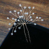Women U-shaped Metal Barrette Clip Hairpins Bridal Hair Accessories