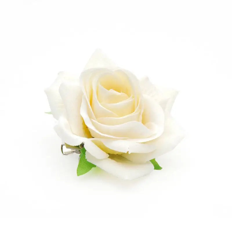 Velvet Cloth Rose Hair Clip Bridal Pin Wedding Party Hair Accessories