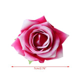 Velvet Cloth Rose Hair Clip Bridal Pin Wedding Party Hair Accessories