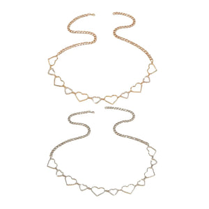 Rhinestone Crystal Waist Chain Belt for Women Dress Outfit