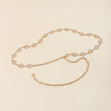 Women Waist Chain Female Vintage Skirt Dress Metal Chain Belt