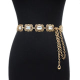 Women Waist Chain Hook Belt for Dress Skirt