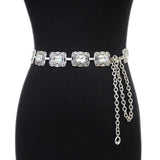 Women Waist Chain Hook Belt for Dress Skirt