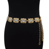 Women Waist Chain Hook Belt for Dress Skirt