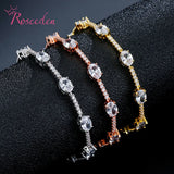 Rose Silver Bracelet Charm - Women Wedding Girl Gift