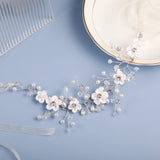 Women Wedding Headband Pearl Hairband Party Birthday Bridal Jewelry