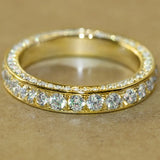 Cubic Zircon Eternal Promise Ring Classic Jewelry