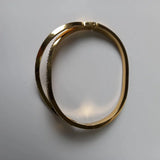 Women Bangle Bracelet Spring Stainless Jewelry