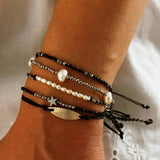 Minimalist Friendship Beaded Bracelet Set for Women