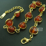 Women's Charm Bracelet with Crystals and Pearls