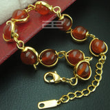 Women's Charm Bracelet with Crystals and Pearls