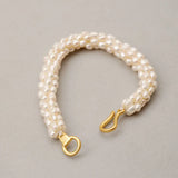 Natural Pearl Bracelet for Women - Layering Bangle Jewelry