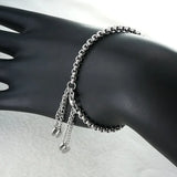 Stainless Steel Bracelet Anklet Chain Women's Jewelry B198