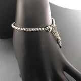 Stainless Steel Bracelet Anklet Chain Women's Jewelry B198