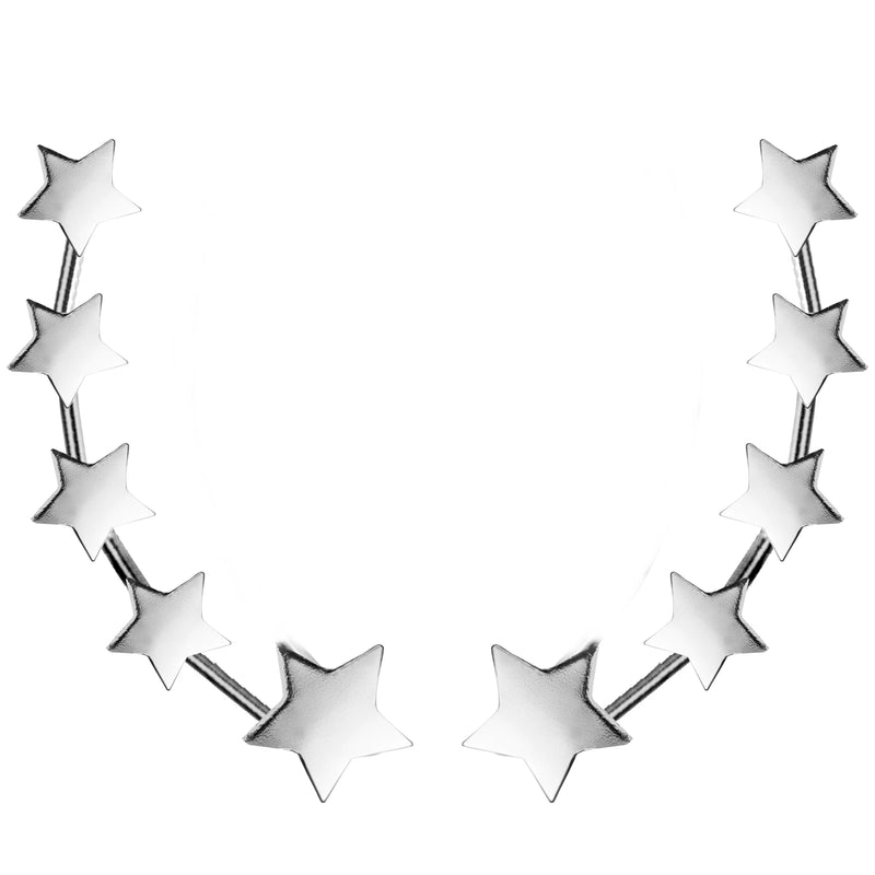 925 Climbers Earrings for Girl Lady or Girl