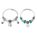 Women's 925 Silver Dream Catcher Adjustable Bracelet