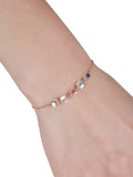 925 Silver Crystal Bracelet Brief Style