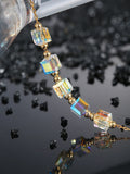 925 Silver Crystal Bracelet Brief Style