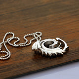 925 Silver Bead Chain Necklace 18-24'' Pendant Charm Jewelry Gift