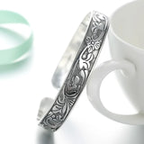 Vintage Thai Silver Adjustable Bracelet Gift Jewelry