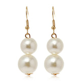 Pearl Necklace and Earing Set Wedding Jewelry