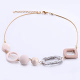 Colorful Beaded Necklace Jewelry Women MX019