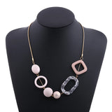 Colorful Beaded Necklace Jewelry Women MX019