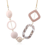 Colorful Beaded Necklace Jewelry Women MX019