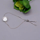 Women's Freshwater Pearl Baroque Bracelet Adjustable Unique Pearl Bracelet