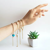Women's Beaded 4 Pcs Bracelet Set Gift Jewelry Accessory