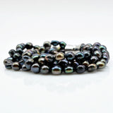 Natural Pearl Bracelet Strand Twist Small Baroque Pearl Bracelet
