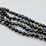 Natural Pearl Bracelet Strand Twist Small Baroque Pearl Bracelet