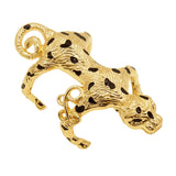 Tiger Spot Shape Plated Large Women's Bracelet Gift