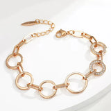 Party Jewelry Round Chain Bracelets for Women