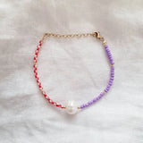 Women's Freshwater Pearl Bracelet Ethnic Style Bangle