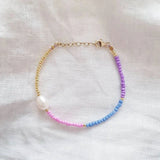 Women's Freshwater Pearl Bracelet Ethnic Style Bangle