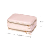 Women's Portable Jewelry Box Earring Storage Bag