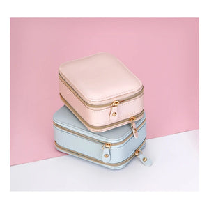 Women's Portable Jewelry Box Earring Storage Bag