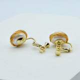 Baroque Style Pearl Ear Clips for Women