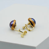 Baroque Style Pearl Ear Clips for Women