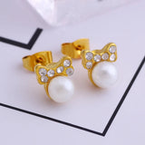 Gold-Plated Weekly Earrings for Women