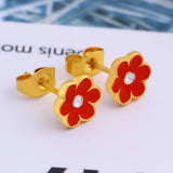 Gold-Plated Weekly Earrings for Women