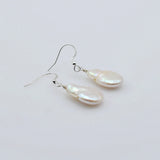 Natural Pearl Drop Shaped Baroque Earrings Gift