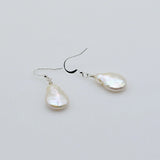 Natural Pearl Drop Shaped Baroque Earrings Gift