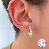 925 Silver Hoop Earring Bohemian Jewelry